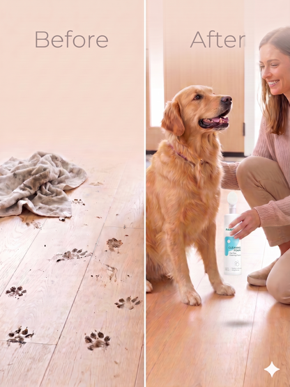 PawQuell No-Rinse Paw Cleaning Foam