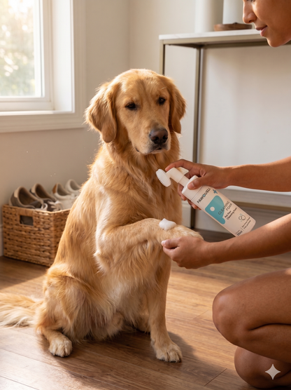 PawQuell No-Rinse Paw Cleaning Foam