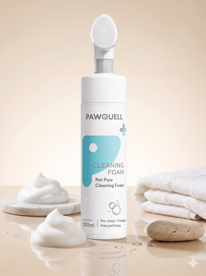 PawQuell No-Rinse Paw Cleaning Foam
